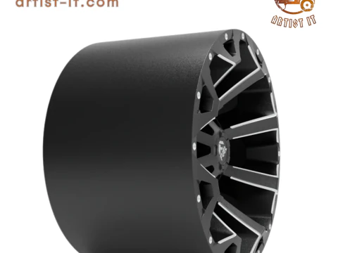 Fuel off road ASSAULT wheel 3d print model 3D Print Model