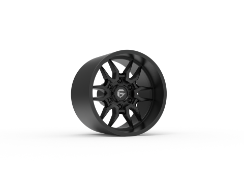 Fuel off road clash wheel 3d print model Modelo de Impressão 3D