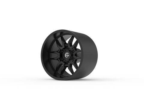 Fuel off road clash wheel 3d print model 3D Baskı Modeli