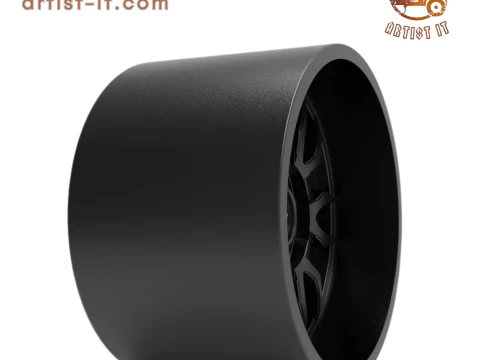 Fuel off road clash wheel 3d print model 3D Print Model