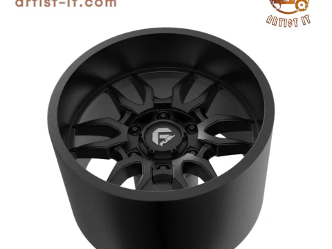 Fuel off road clash wheel 3d print model 3D Print Model