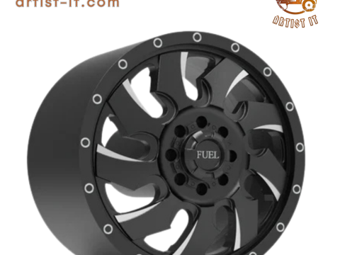 Modello di stampa 3d della ruota FRONT CLEAVER per carburante fuoristrada Modello di stampa 3D