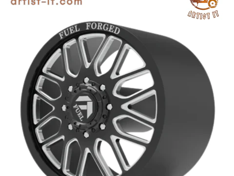 Fuel off road FRONT FF66 wheel 3d print model 3D Print Model
