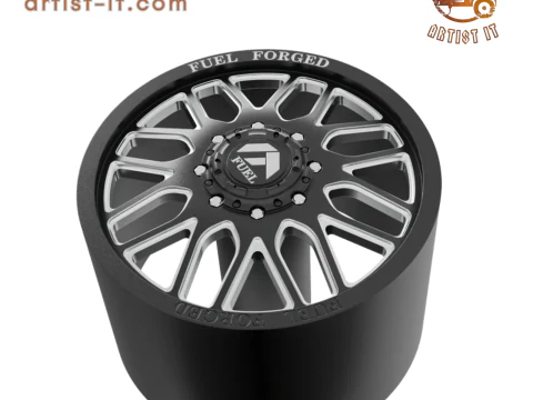 Fuel off road FRONT FF66 wheel 3d print model 3D Print Model