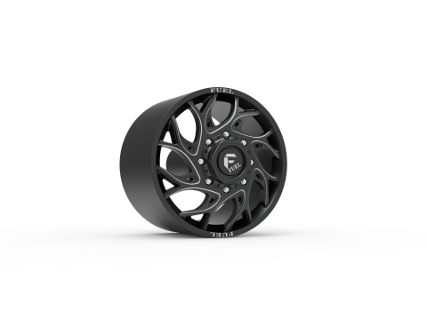 Fuel off road FRONT RUNNER wheel 3d print model Modelo de Impressão 3D