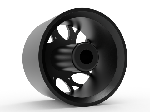 Fuel off road FRONT RUNNER wheel 3d print model Model do druku 3D