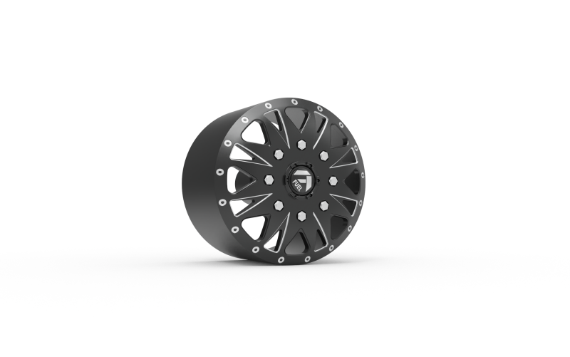 Fuel off road FRONT THROTTLE wheel 3d print model 3D Baskı Modeli .c4d .max .obj .3ds .fbx .stl .blend