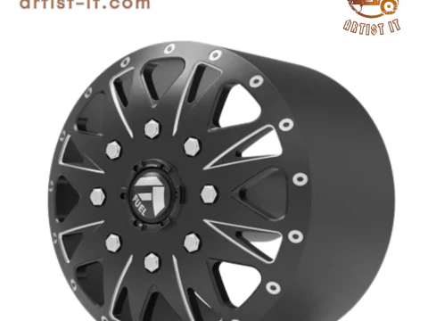 Fuel off road FRONT THROTTLE wheel 3d print model 3D Print Model