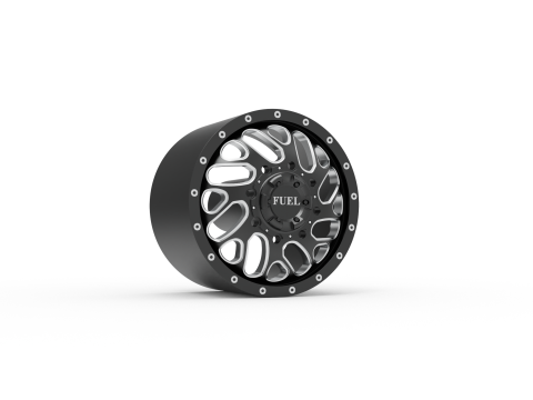 Fuel off road FRONT TRITON wheel 3d print model Modelo de Impressão 3D
