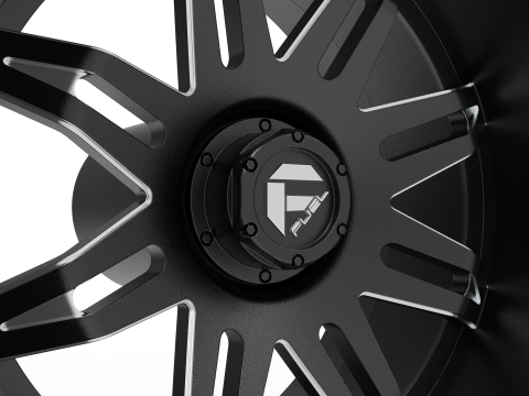 Fuel off road LETHAL wheel 3d print model 3D Принт Модель