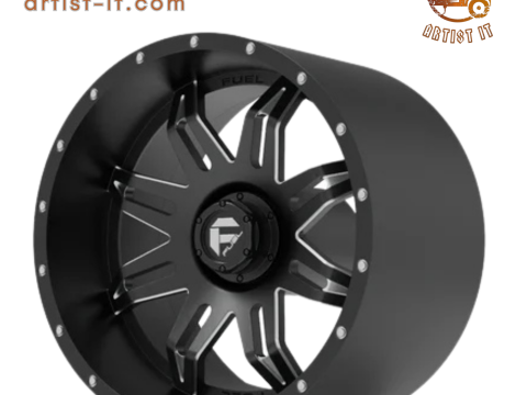 Fuel off road LETHAL wheel 3d print model 3D Print Model