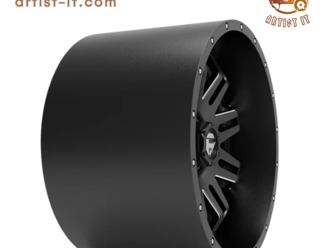 Fuel off road LETHAL wheel 3d print model 3D Print Model