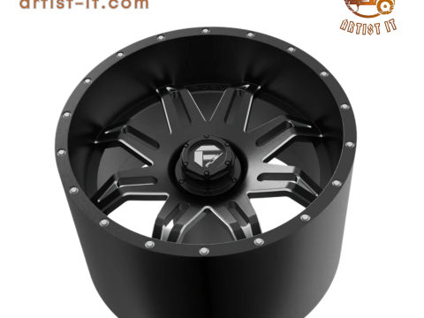 Fuel off road LETHAL wheel 3d print model 3D Print Model