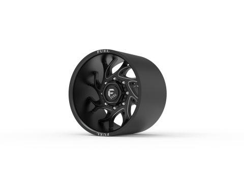 Fuel off road REAR RUNNER wheel 3d print model 3D Print Model