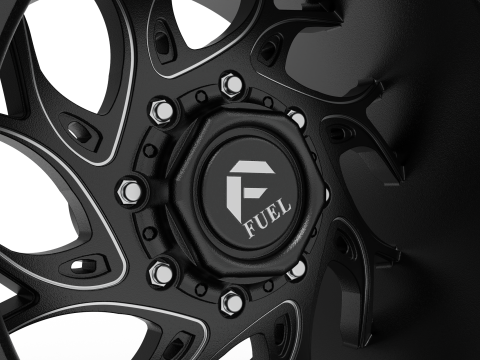Fuel off road REAR RUNNER wheel 3d print model 3D Print Model