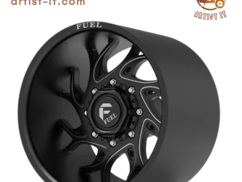 Fuel off road REAR RUNNER wheel 3d print model 3D Print Model