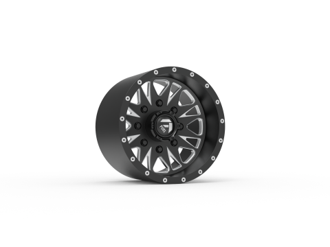 Fuel off road REAR THROTTLE wheel 3d print model Modelo de Impressão 3D
