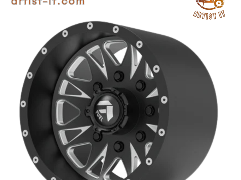 Fuel off road REAR THROTTLE wheel 3d print model 3D Print Model