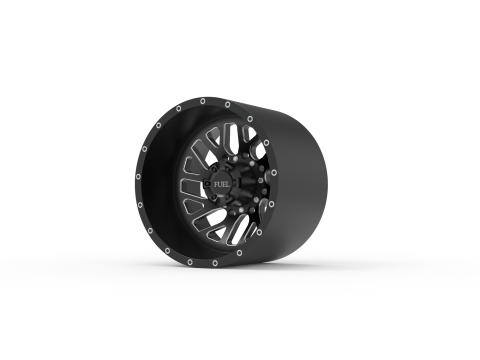 Fuel off road REAR TRITON wheel 3d print model Modelo de Impressão 3D