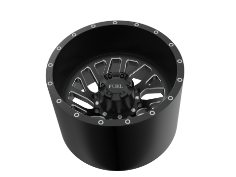 Fuel off road REAR TRITON wheel 3d print model Modelo de Impressão 3D