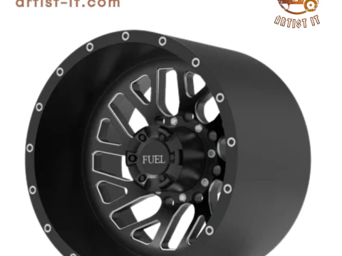Fuel off road REAR TRITON wheel 3d print model 3D Print Model