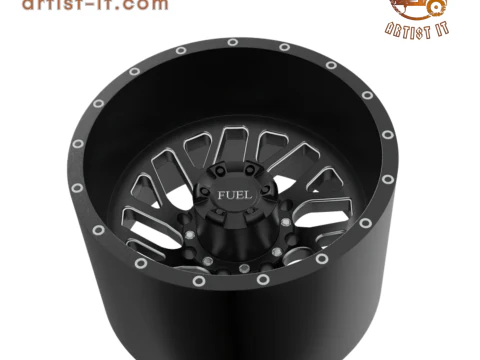 Fuel off road REAR TRITON wheel 3d print model 3D Print Model