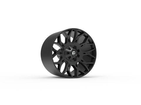 Fuel off road TWITCH wheel 3d print model Modelo de Impressão 3D