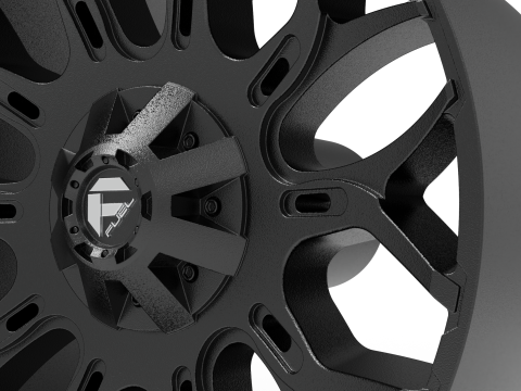 Fuel off road TWITCH wheel 3d print model Modelo de impresión 3D