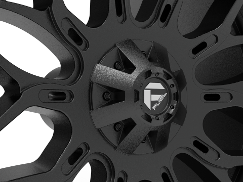 Fuel off road TWITCH wheel 3d print model Modelo de impresión 3D