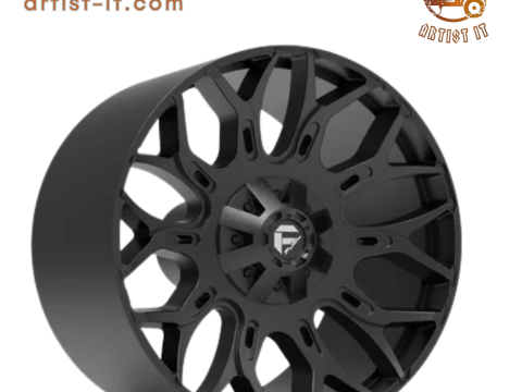 Fuel off road TWITCH wheel 3d print model 3D Print Model