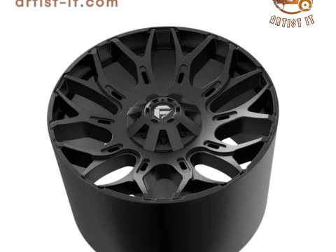 Fuel off road TWITCH wheel 3d print model 3D Print Model