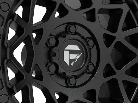 Fuel off road UNIT wheel 3d print model Model do druku 3D