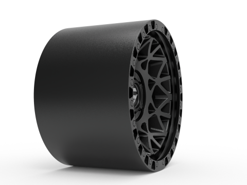 Fuel off road UNIT wheel 3d print model Model do druku 3D