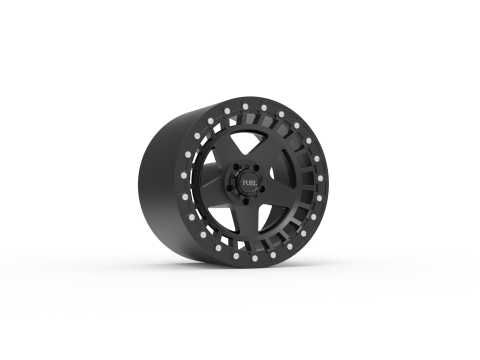 Fuel off road warp beadlock wheel 3d print model 3D Print Model