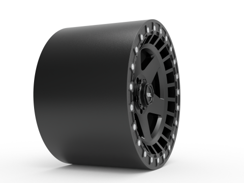 Fuel off road warp beadlock wheel 3d print model 3D 打印模型