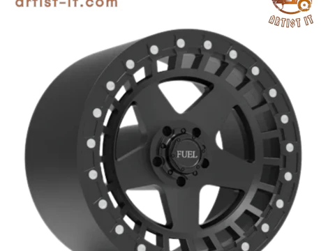 Model koła z beadlockiem paliwa off-road do druku 3D Model do druku 3D