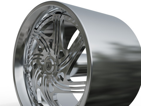 ASANTI AF 859 WHEEL Modelo de Impressão 3D