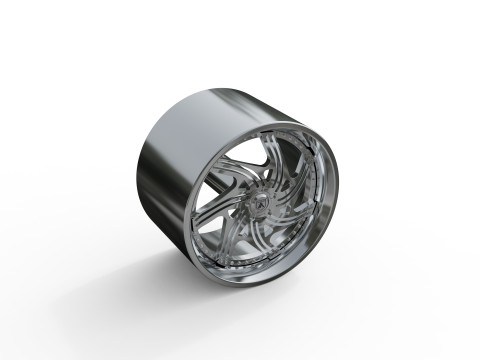 ASANTI AF 859 WHEEL Modelo de Impressão 3D