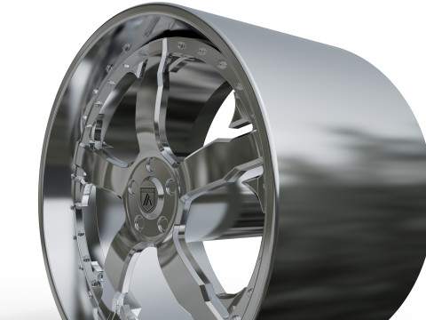 ASANTI AF114 WHEEL Model do druku 3D