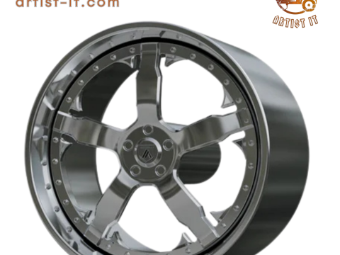 ASANTI AF114 WHEEL 3D Print Model