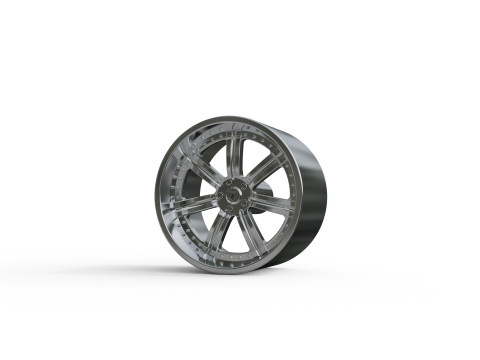 ASANTI AF126 WHEEL 3Dプリントモデル