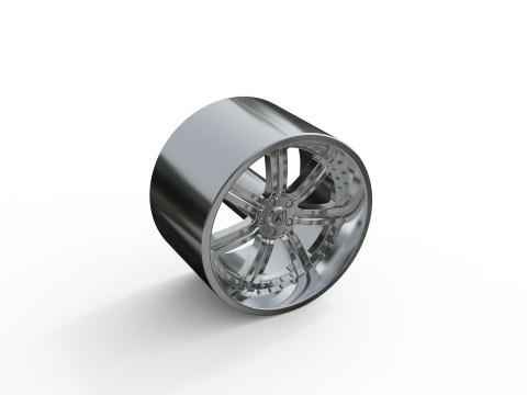 ASANTI AF126 WHEEL 3Dプリントモデル