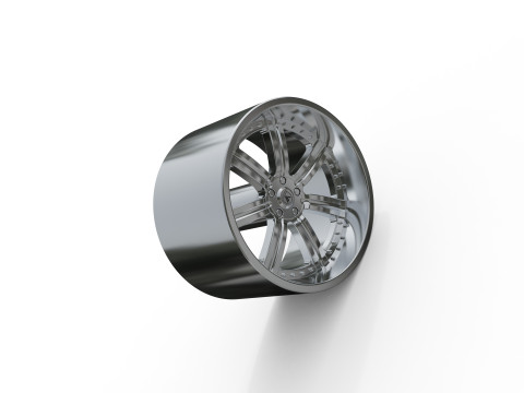 ASANTI AF126 WHEEL 3Dプリントモデル