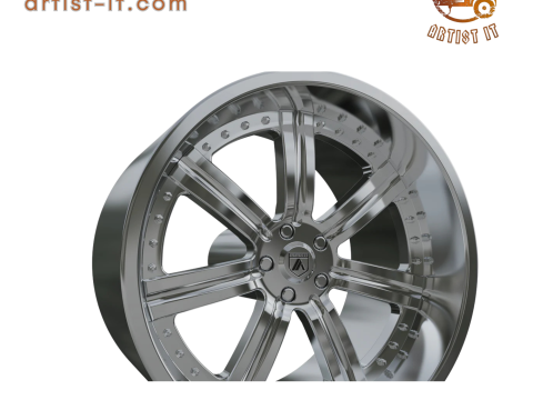 ASANTI AF126 WHEEL 3D Print Model