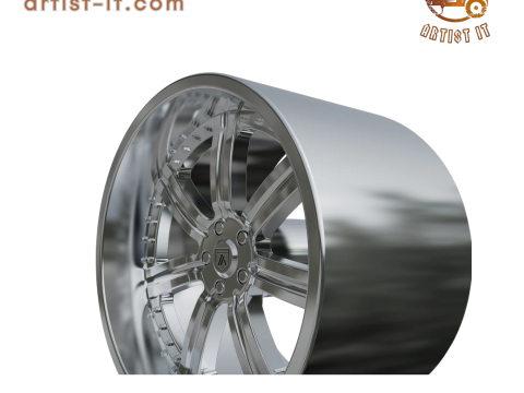 ASANTI AF126 WHEEL 3D Print Model