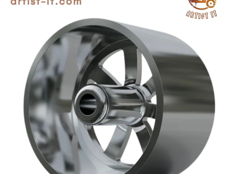ASANTI AF126 WHEEL 3D Print Model