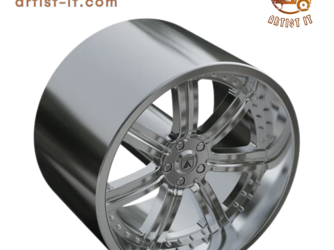 ASANTI AF126 WHEEL 3D Print Model