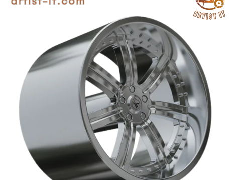 ASANTI AF126 WHEEL 3D Print Model