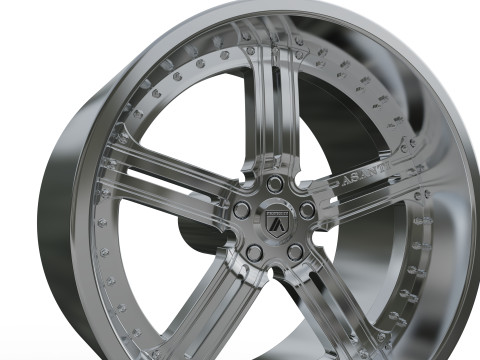 ASANTI AF135 WHEEL 3D-Druckmodell
