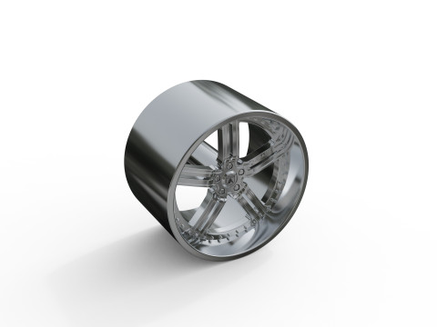 ASANTI AF135 WHEEL 3D-Druckmodell